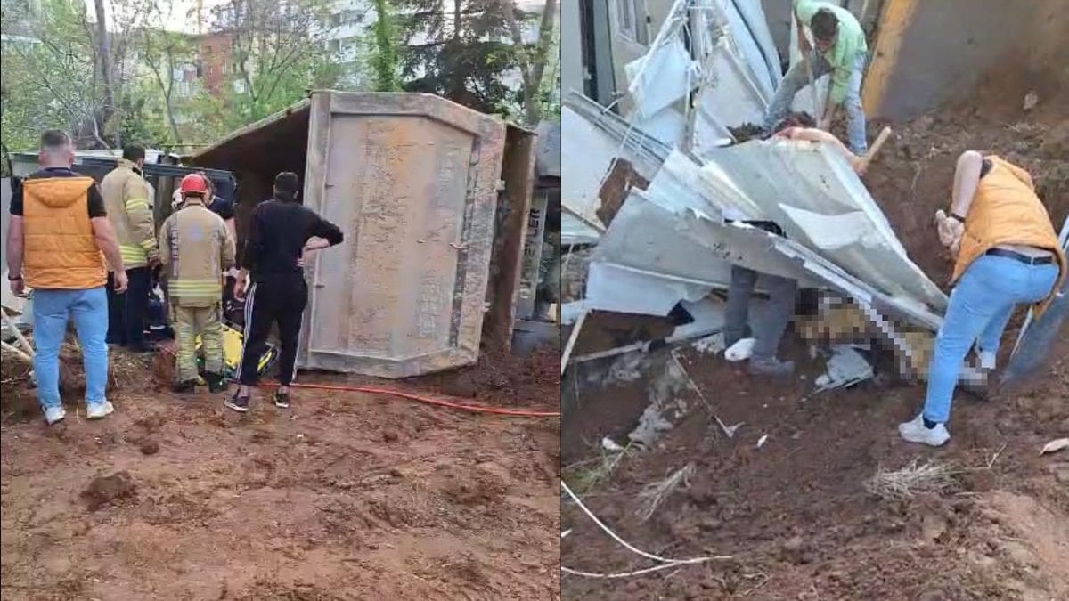 Kartal'da feci kaza: Hafriyat kamyonu dorsesi altında kalan işçi hayatını kaybetti!