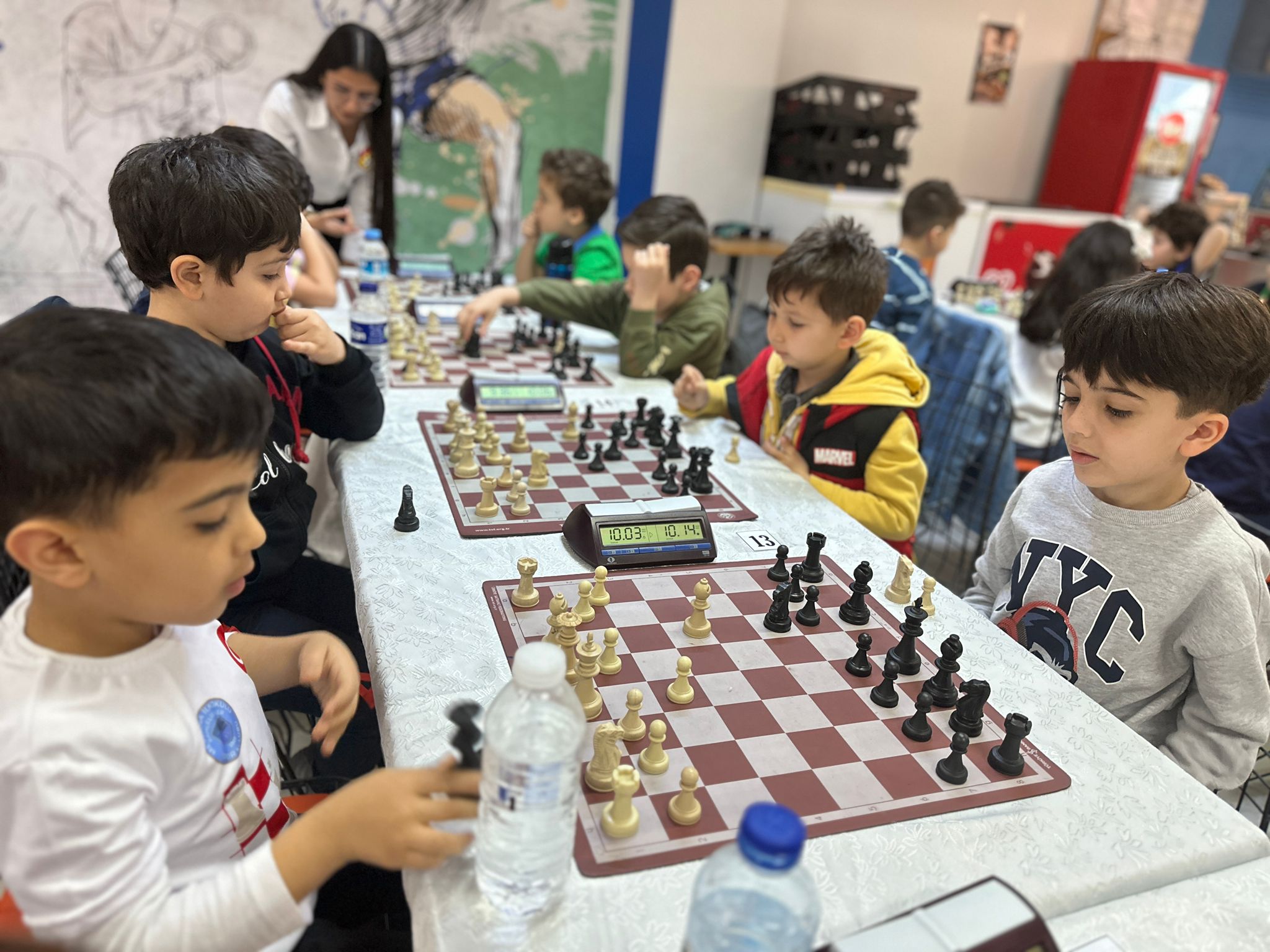 Gençler satrançta yarıştı