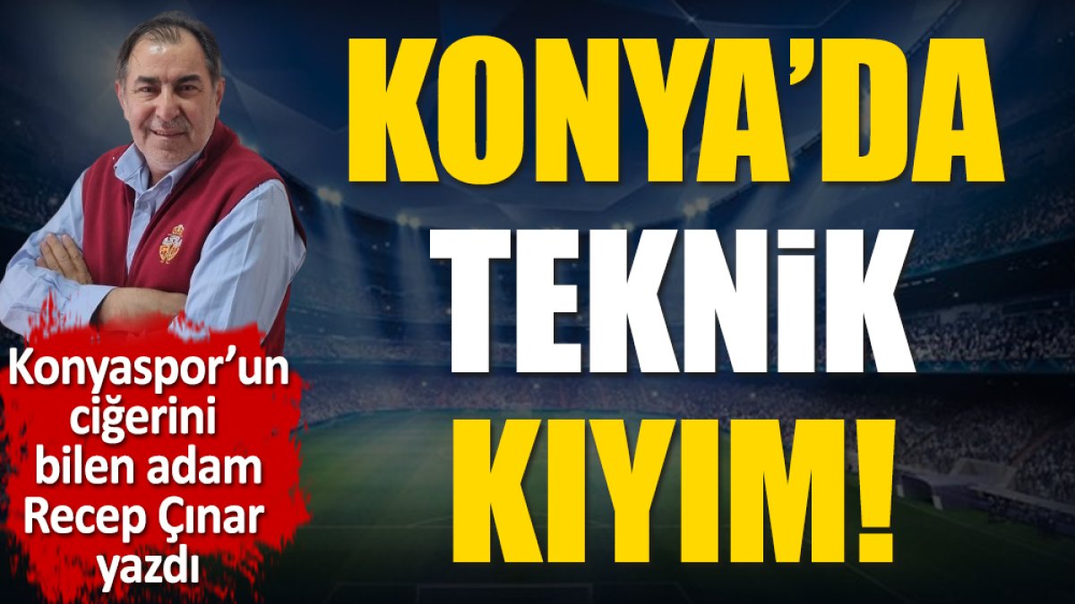 Konyaspor'da teknik kıyım! 34 maçta 3 teknik direktör gitti