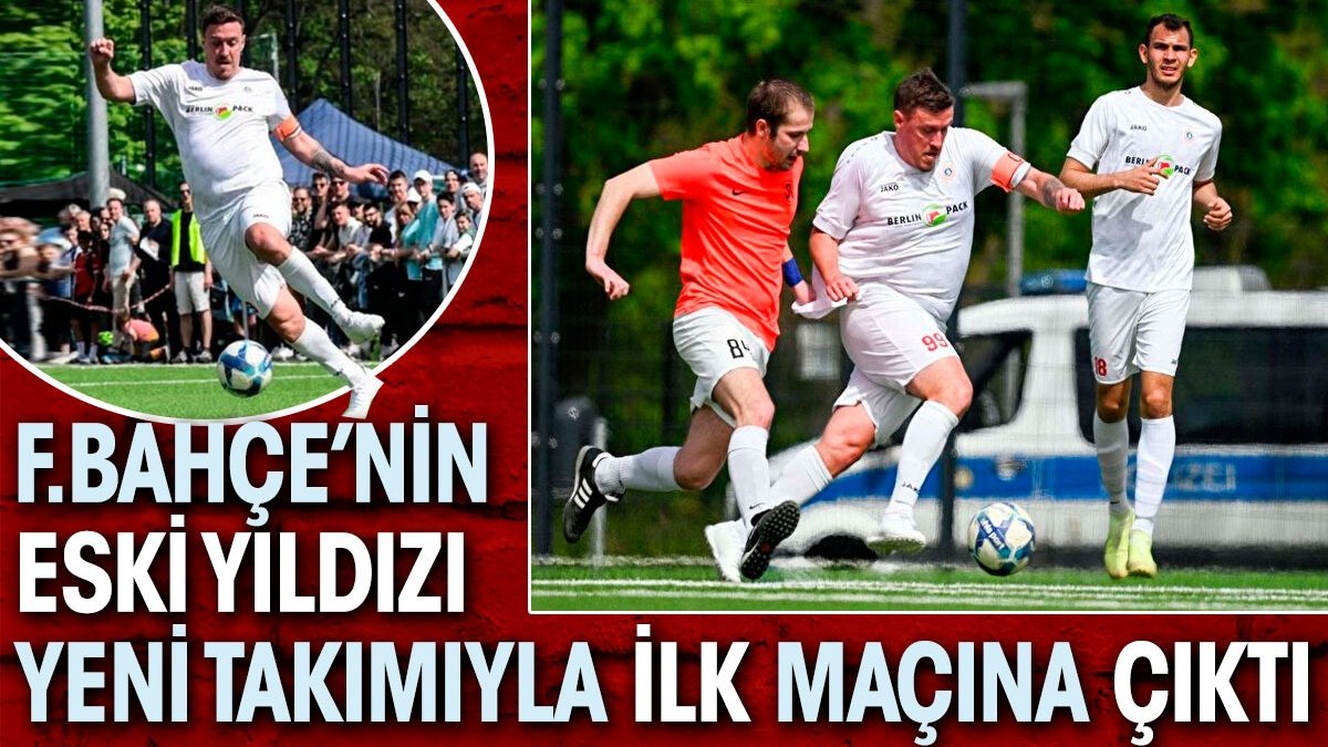 Süper Lig'in eski yıldızı 9. ligde maça çıktı. Ailesi dışında kimse onu tanımadı