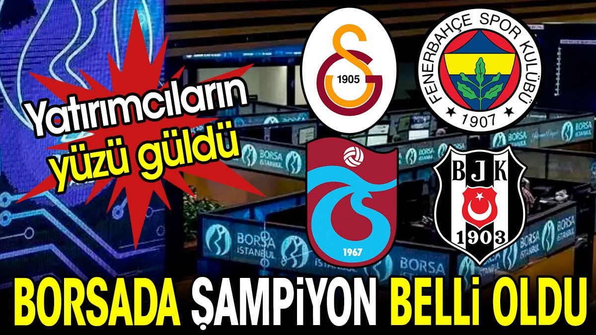 Borsada şampiyon belli oldu. Yatırımcıların yüzü güldü