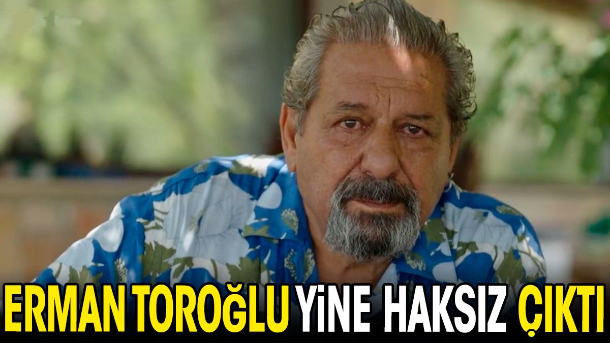 Erman Toroğlu yine haksız çıktı