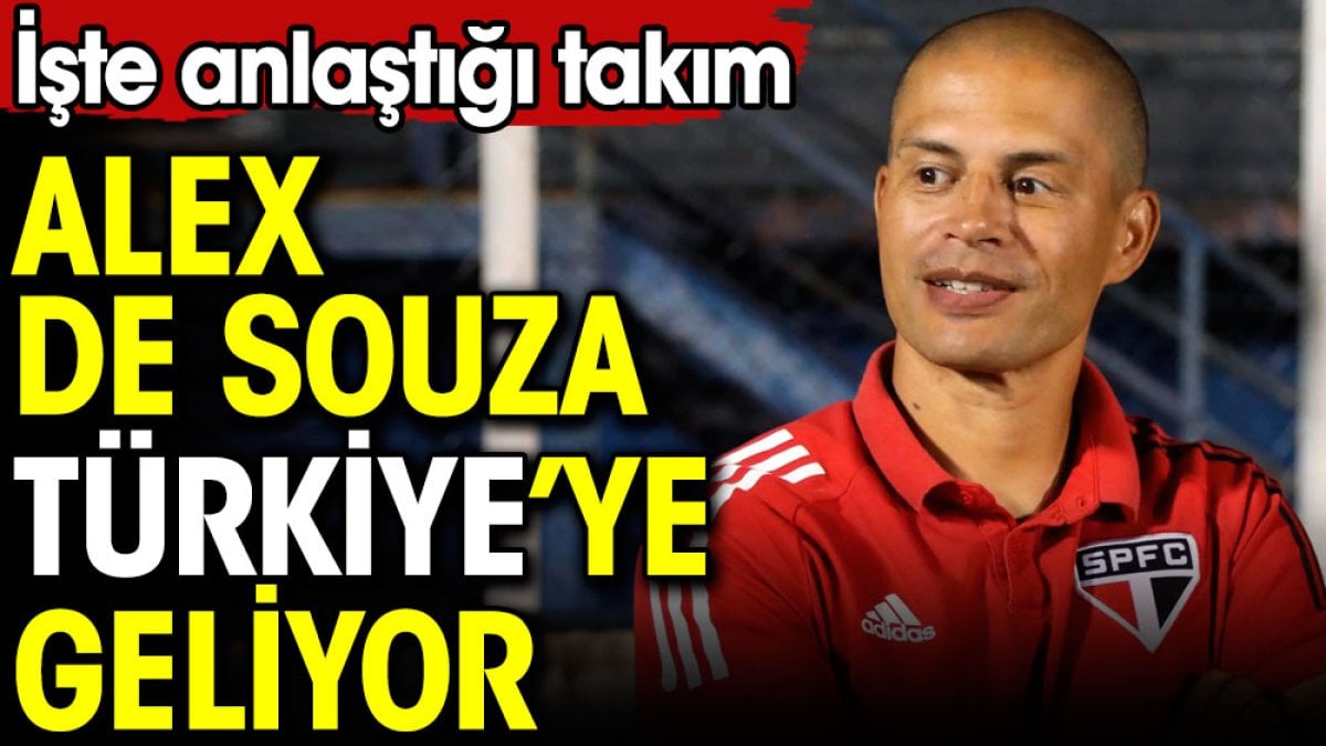 Alex de Souza Türkiye'ye dönüyor. İşte anlaştığı takım