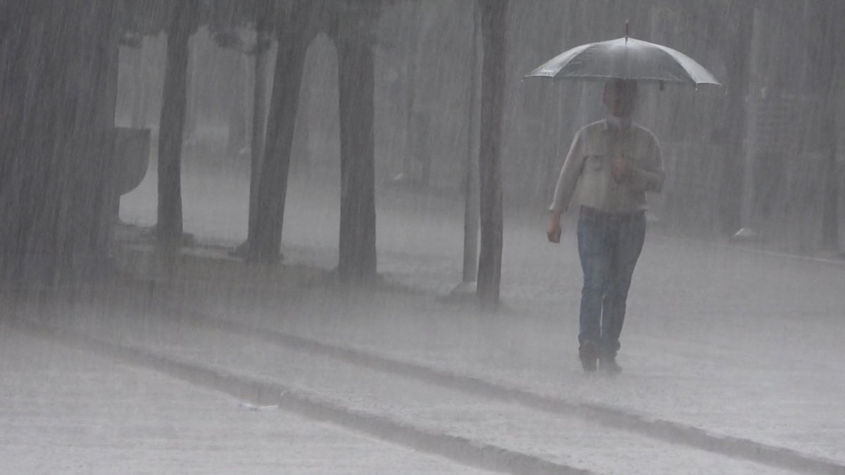 Meteorolojiden 5 il için sağanak yağış uyarısı