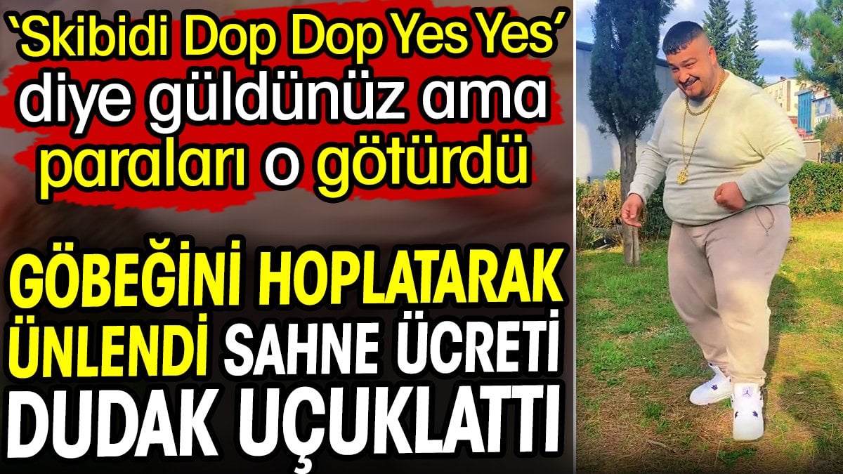 Göbeğini hoplatarak ünlenen Yasin Cengiz'in sahne ücreti dudak uçuklattı