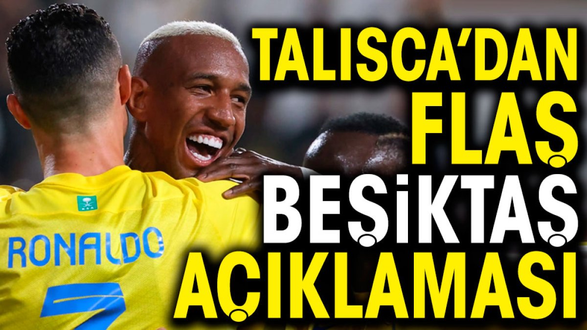 Talisca'dan flaş Beşiktaş açıklaması