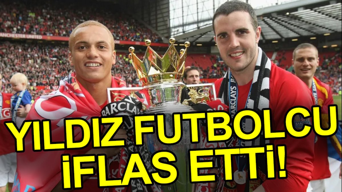 Yıldız futbolcu iflas etti