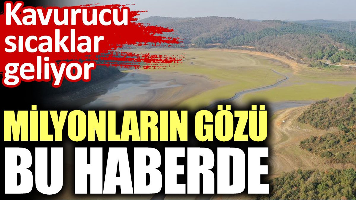 İstanbul’da barajların doluluk oranını İSKİ açıkladı