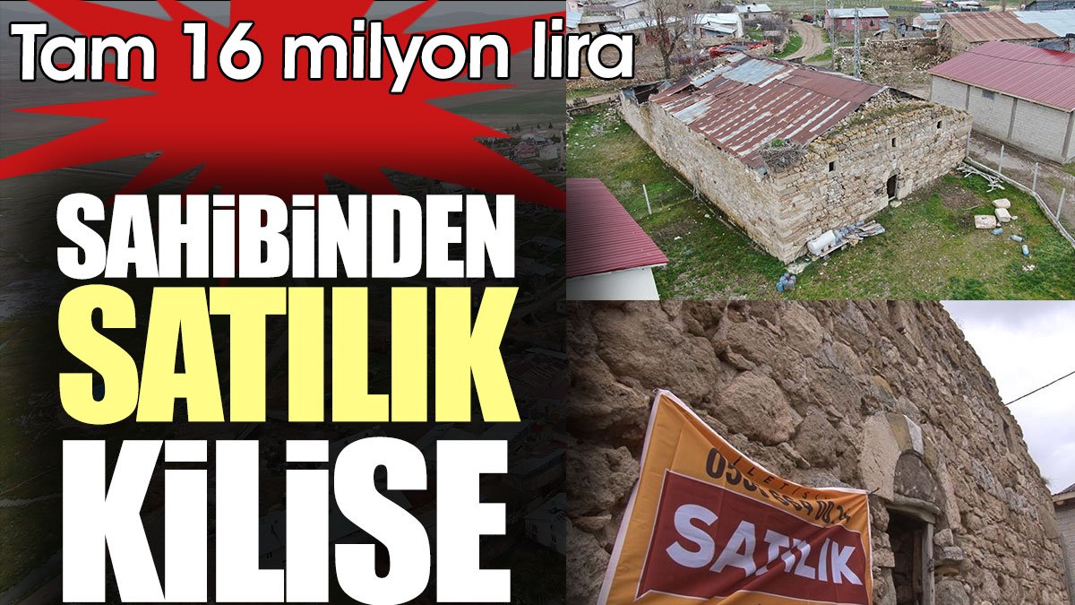 Sahibinden 16 milyon liraya satılık kilise