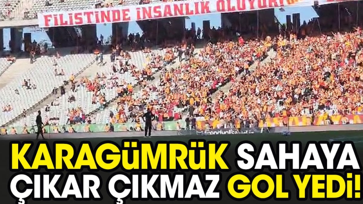 Karagümrük sahaya çıkar çıkmaz gol yedi