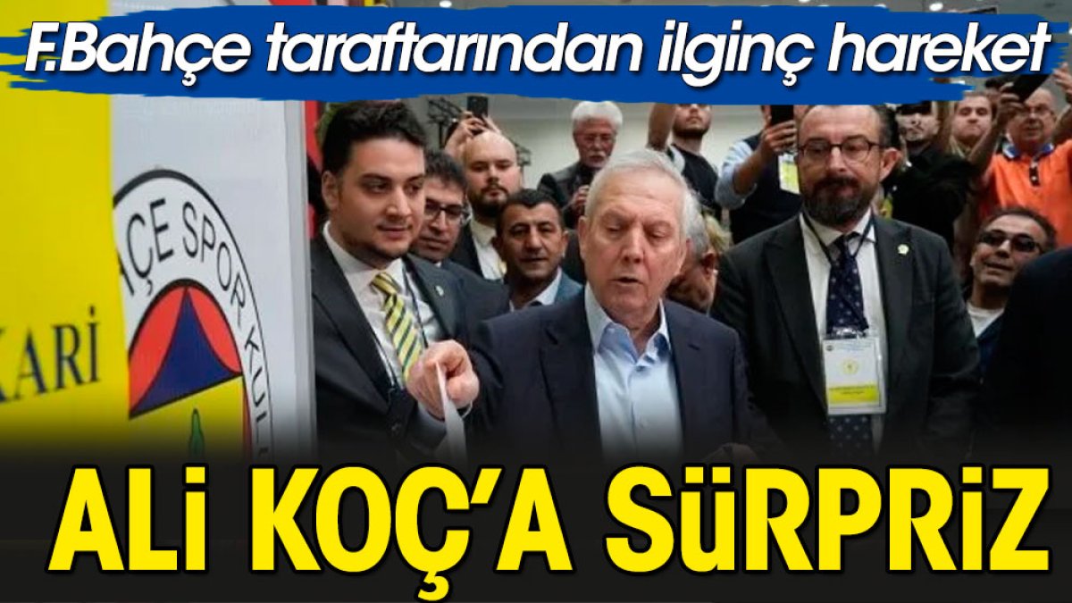 Aziz Yıldırım Kadıköy'de!