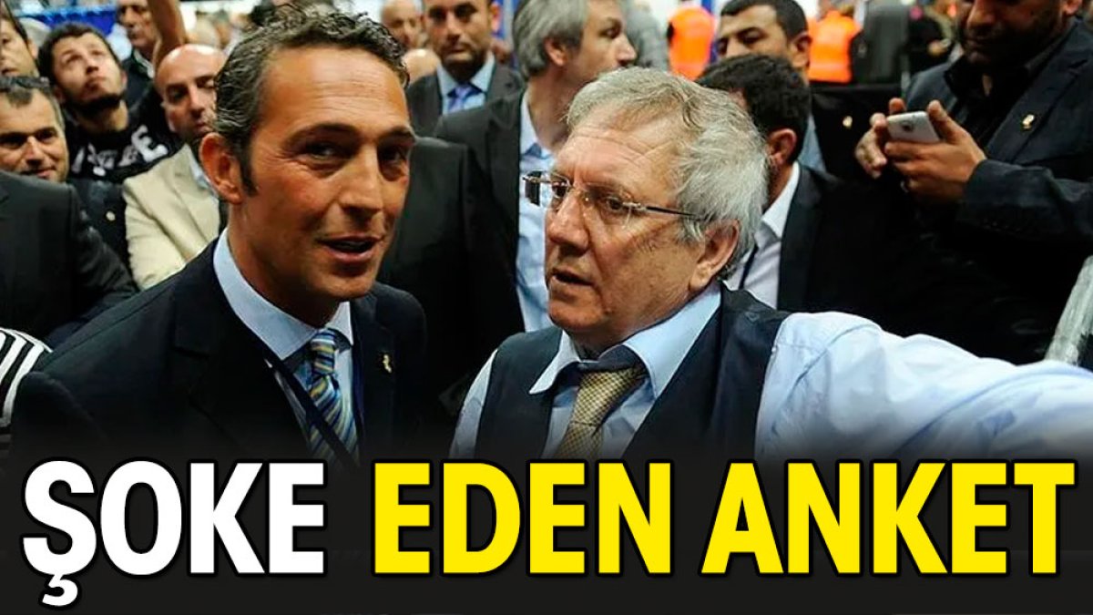 Fenerbahçe'de şoke eden başkanlık anketi açıklandı