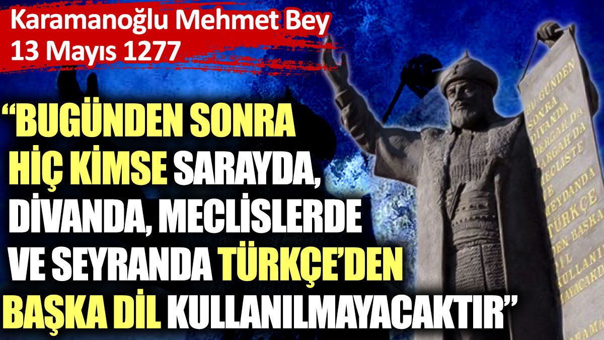 Türk Dil Bayramı kutlu olsun!