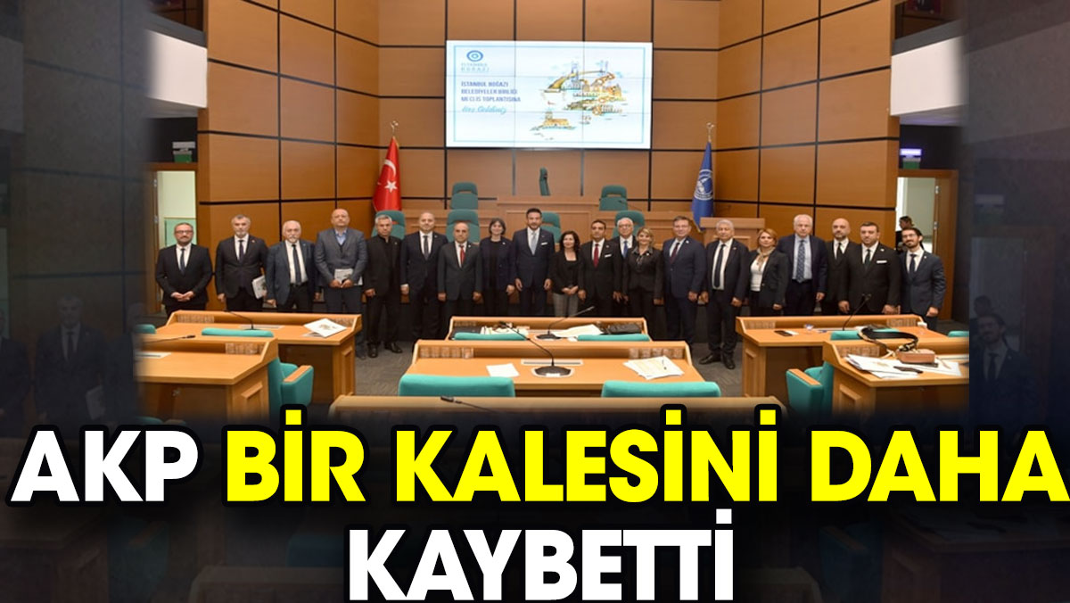 AKP bir kalesini daha kaybetti