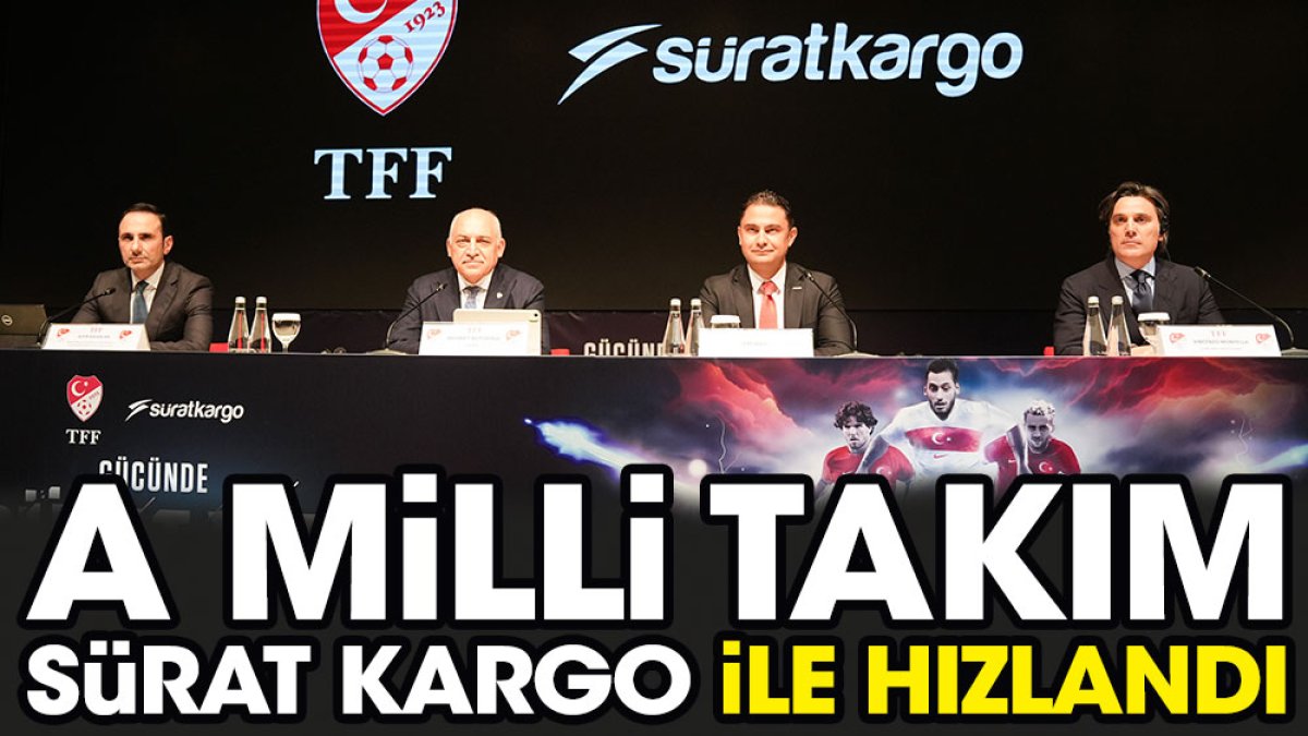 A Milli Takım Sürat Kargo ile güçlendi