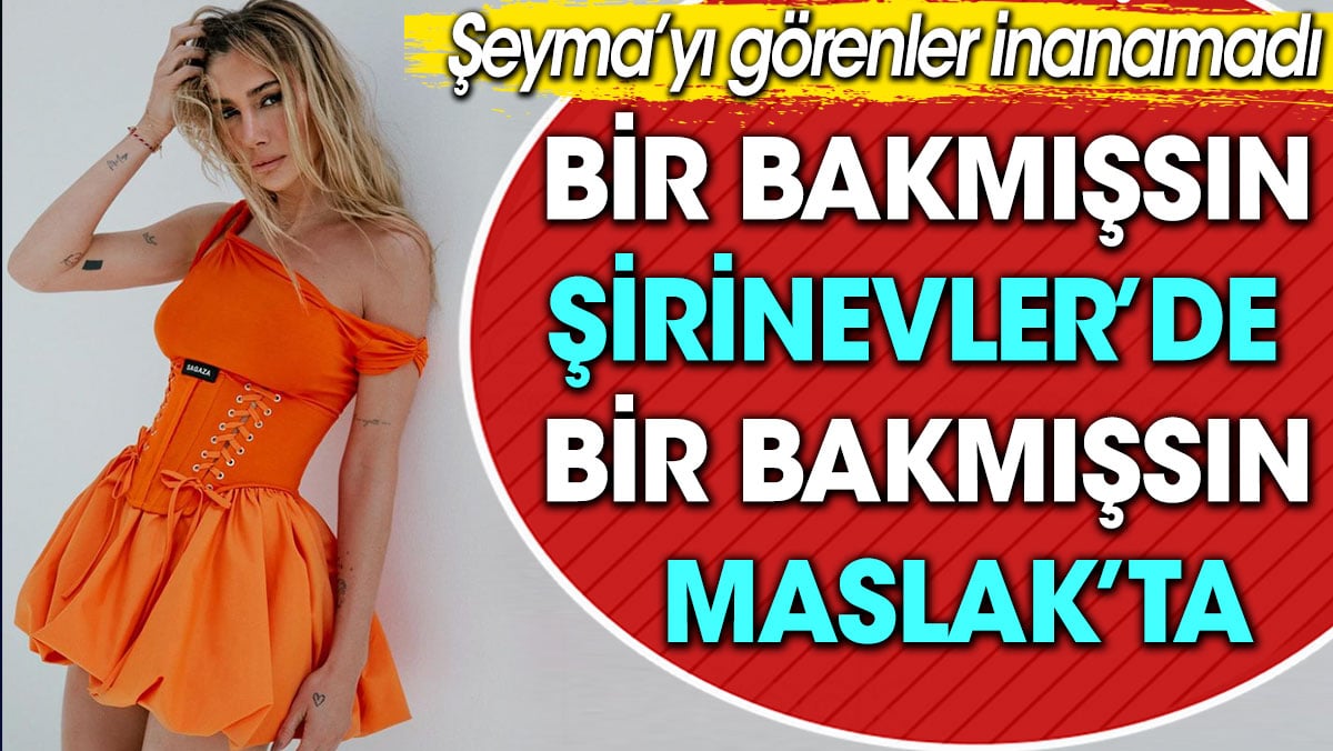 Şeyma Subaşı İstanbul sokaklarında ne arıyor?