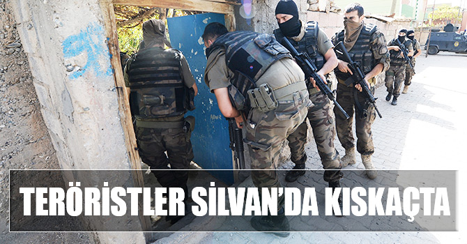 Silvan’da 385 polisle PKK’ya büyük darbe