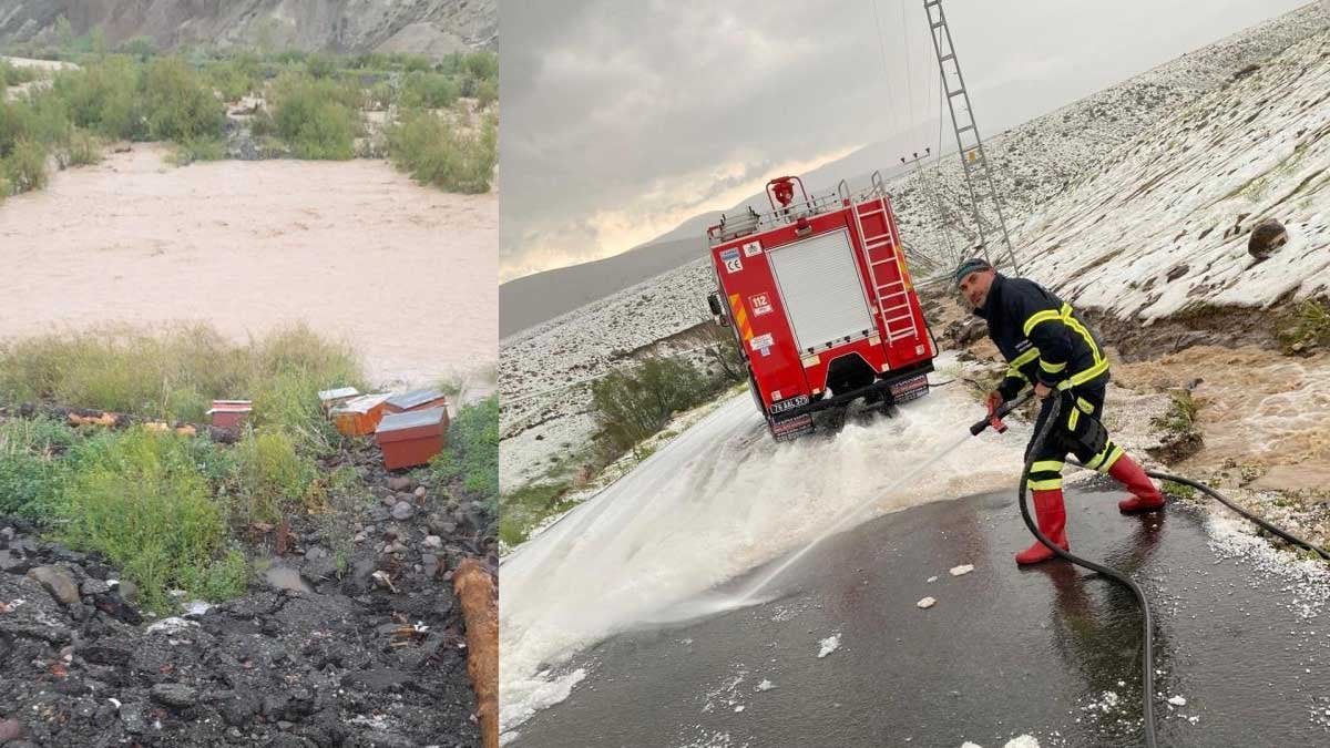 Iğdır’da dolu yağışı felakete yol açtı