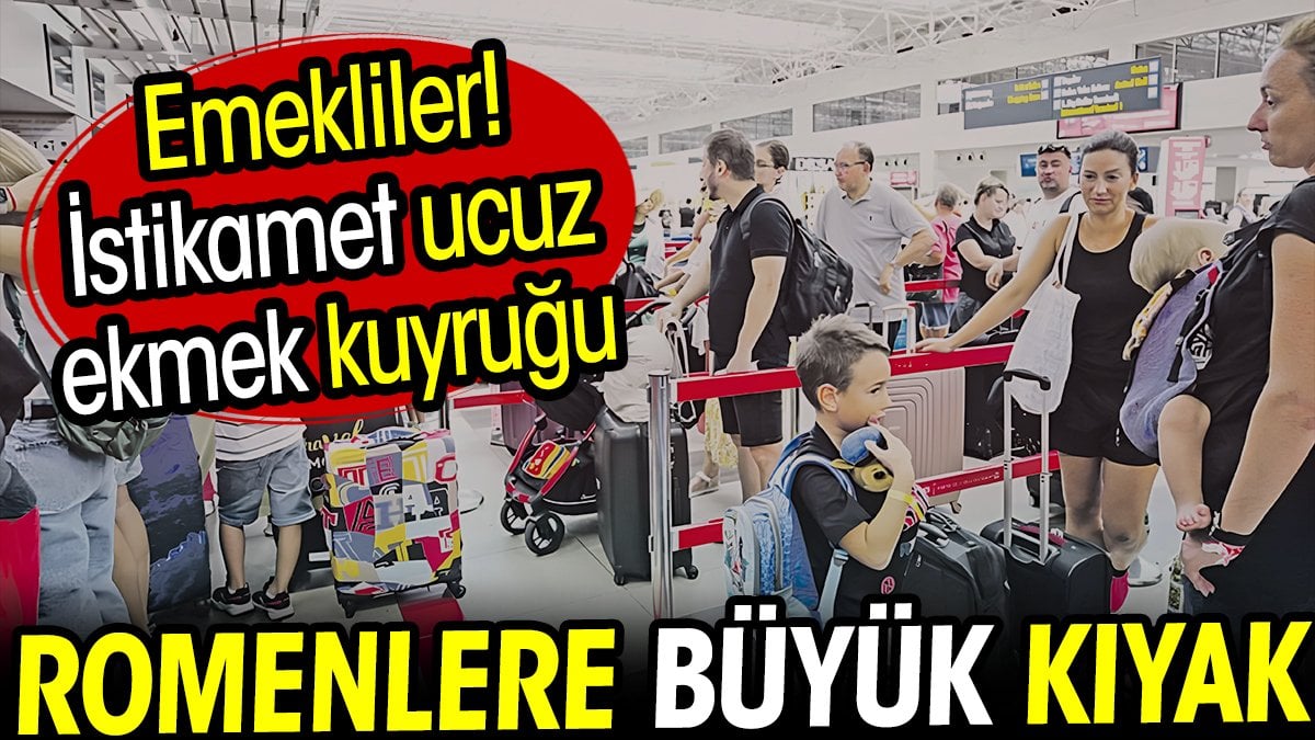 Romenlere büyük kıyak. Emekliler istikamet ucuz ekmek kuyruğu