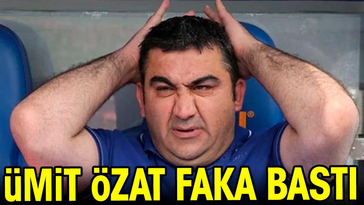 Ümit Özat faka bastı