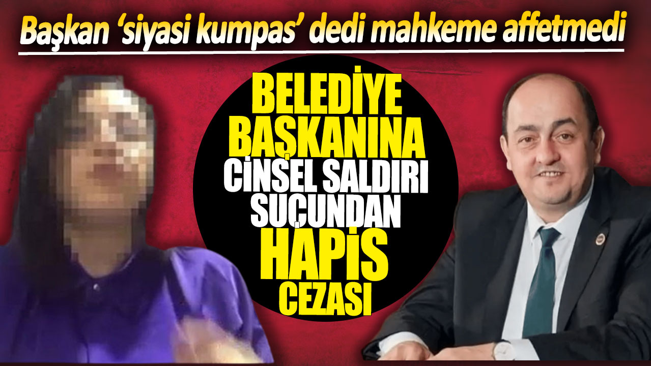 Belediye Başkanına cinsel saldırı suçundan hapis cezası