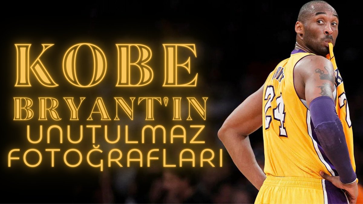 Kobe Bryant'ın unutulmaz fotoğrafları