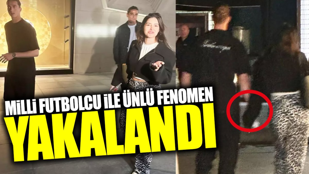 Ala Tokel ile Milli futbolcu Bertuğ Yıldırım yakalandı