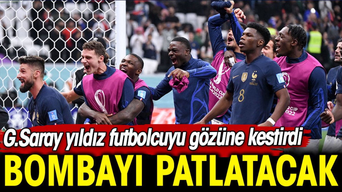 Galatasaray bombayı patlatacak! Dünya yıldızını gözüne kestirdi