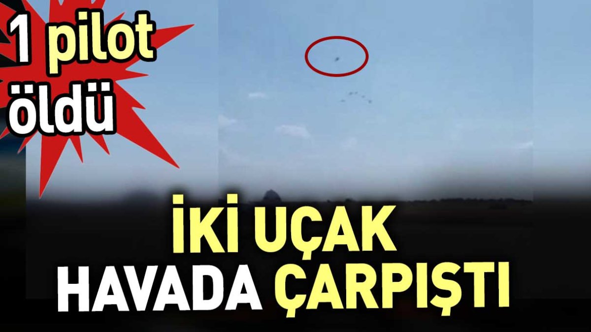 Portekiz’de iki uçak havada çarpıştı: 1 ölü