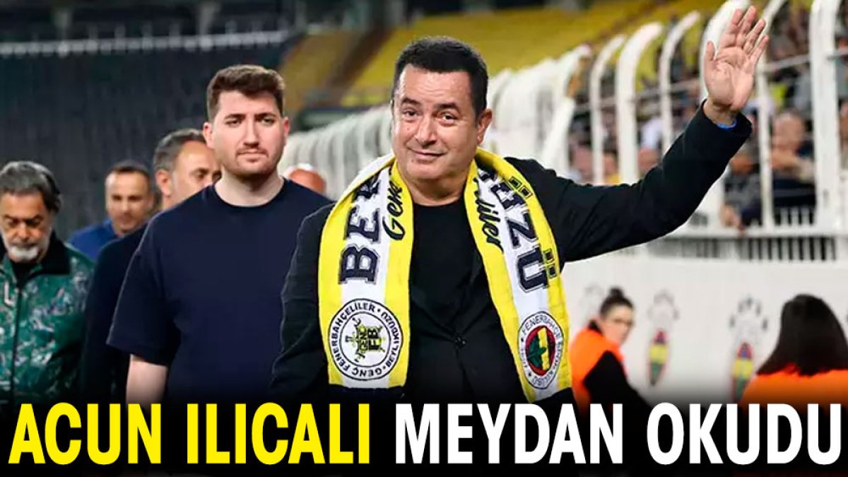 Acun Ilıcalı meydan okudu