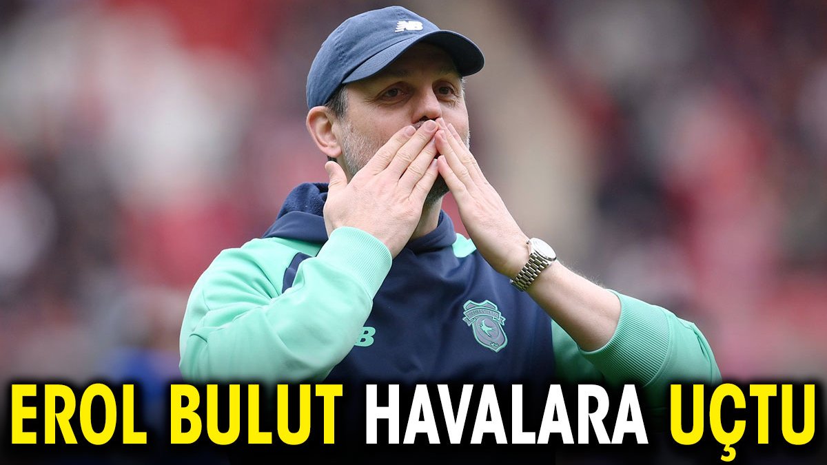 Erol Bulut havalara uçtu