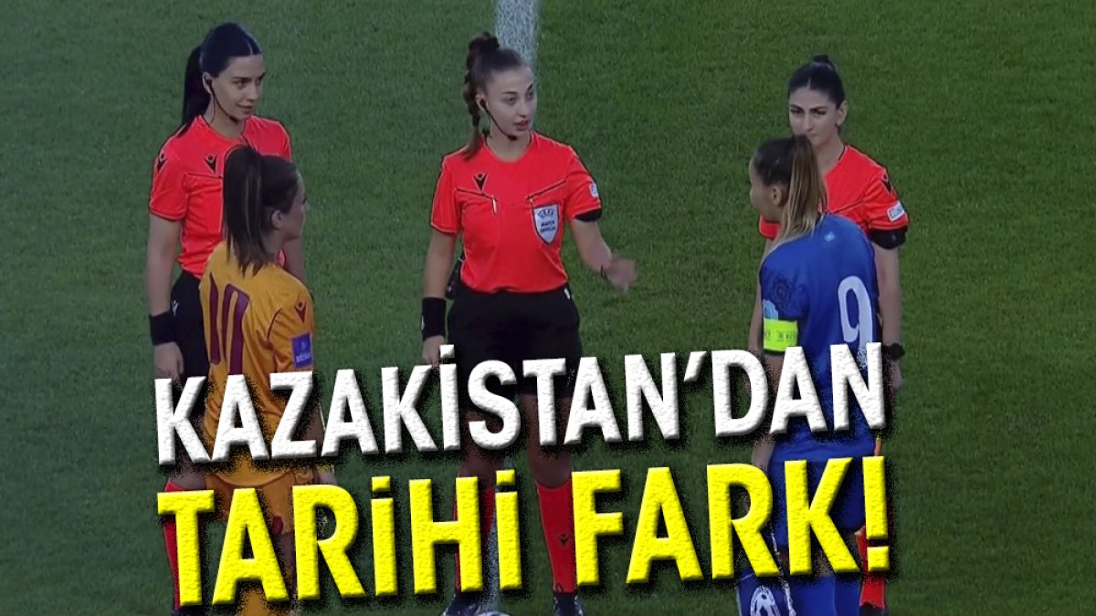 Kazakistan'dan tarihi fark