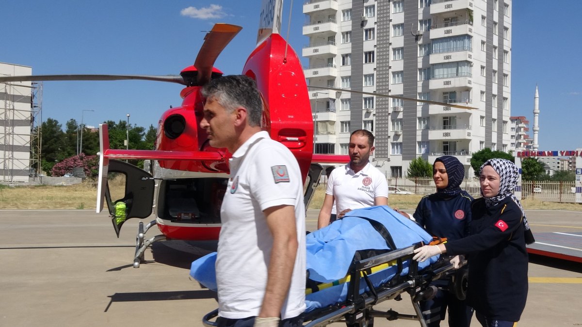 Diyarbakır'da adam hayatını şokunu yaşadı