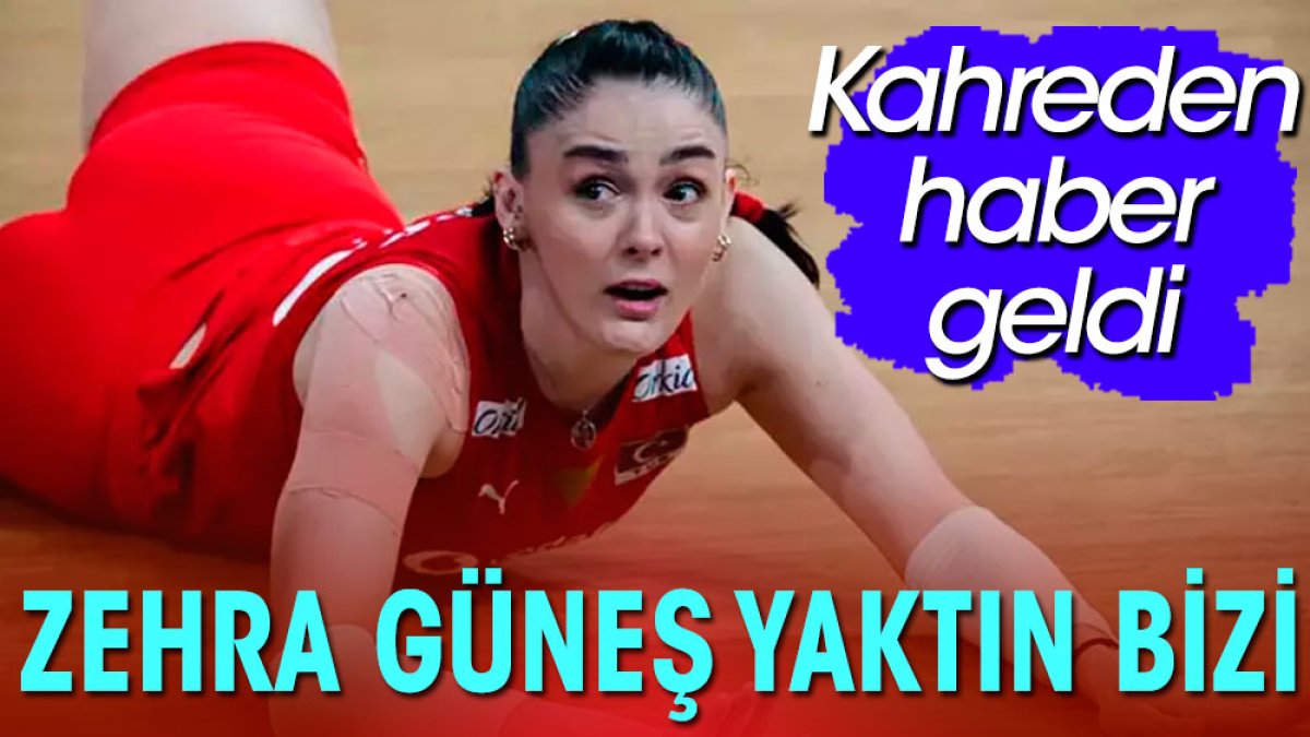 Zehra Güneş yaktın bizi