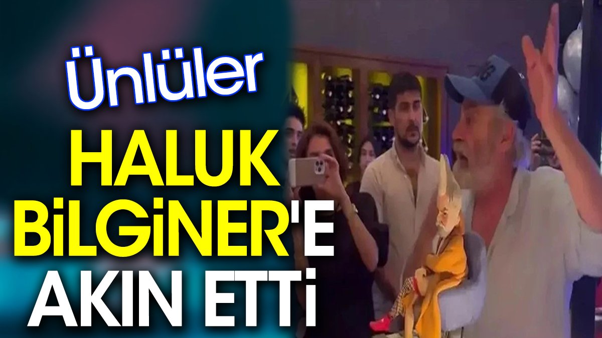 Haluk Bilginer 70’ine bastı. Doğum gününe ünlüler akın etti