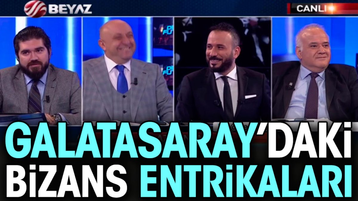 Galatasaray'daki Bizans entrikalarını açıkladı