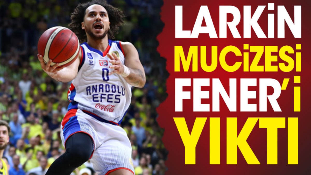 Larkin mucizesi Fenerbahçe'ye yıktı