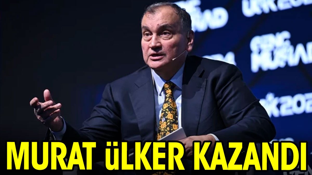 Murat Ülker kazandı