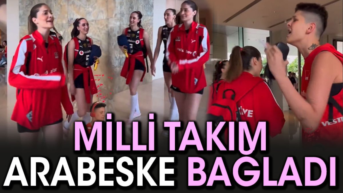 Milli Takım 8 bin 10 kmde arabeske bağladı