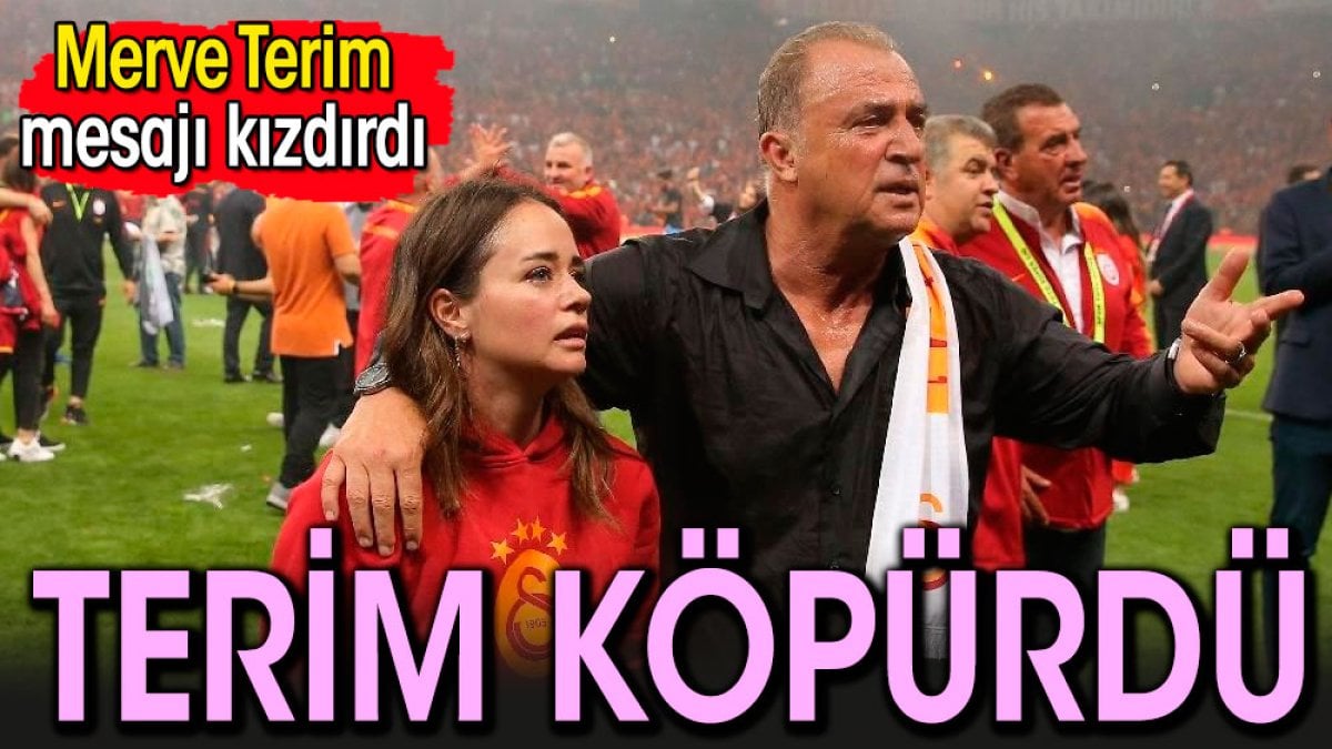 Fatih Terim patladı