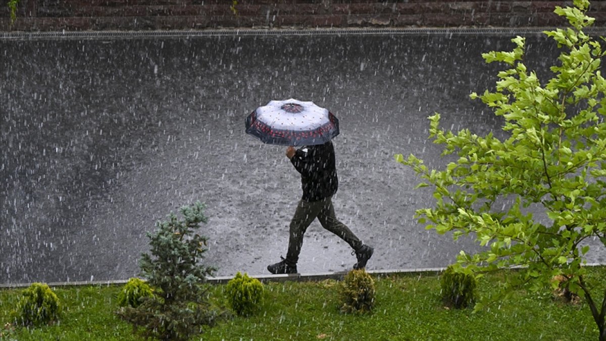 Meteoroloji saat verip uyardı! 5 ili kuvvetli sağanak vuracak