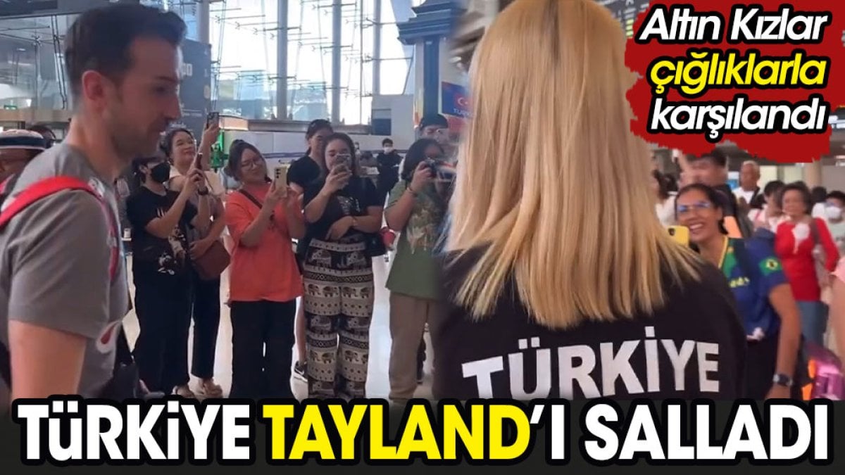 Türkiye Tayland'ı salladı