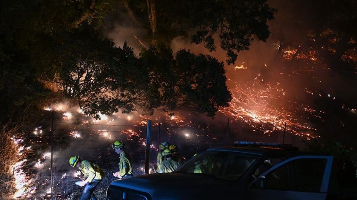 ABD’de orman yangını. 7 bin kişi tahliye edilecek