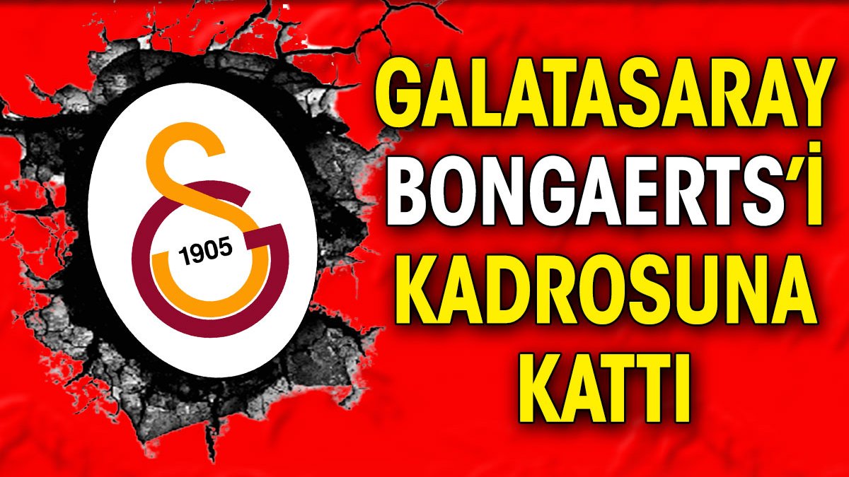 Galatasaray sessizce imzayı attırdı