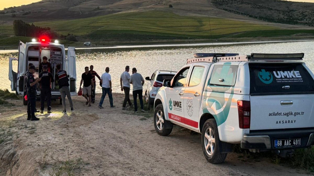 Aksaray'da gölete giren Afgan çocuk, boğuldu