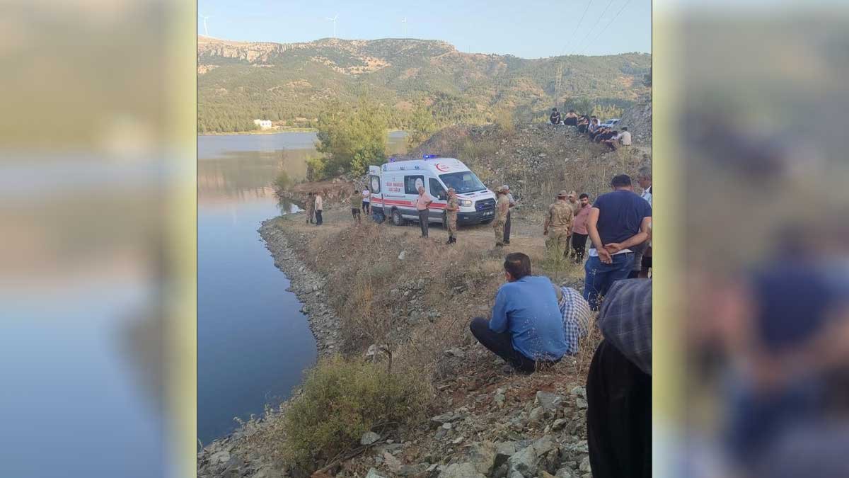 Gaziantep’te gölete giren 2 gençten biri kurtarıldı, diğeri aranıyor