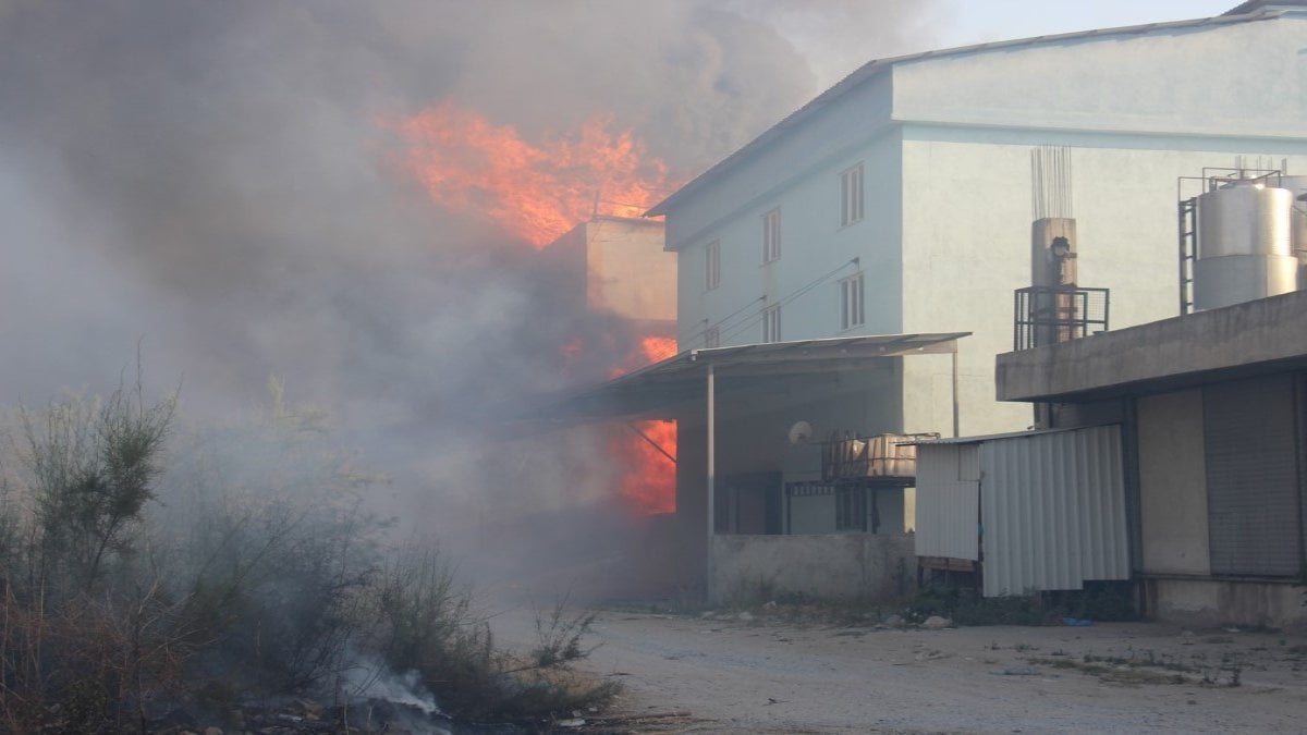 Aydın’da dumanlar gökyüzünü kapladı