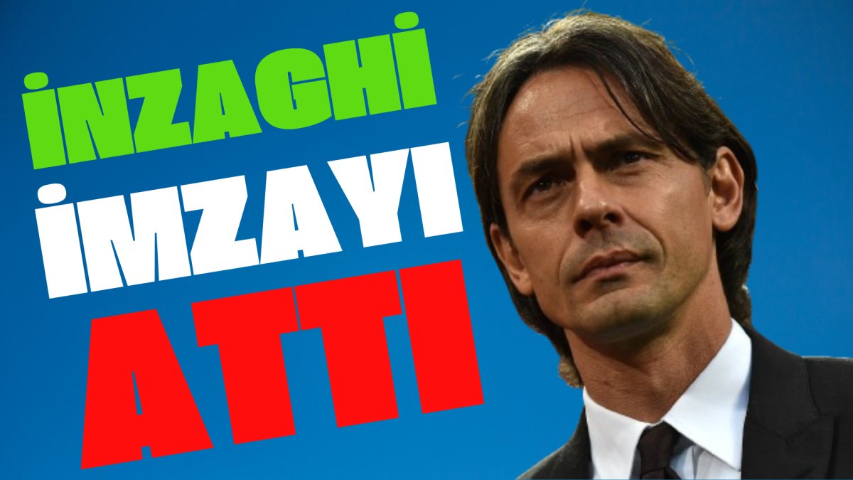 İnzaghi imzayı attı