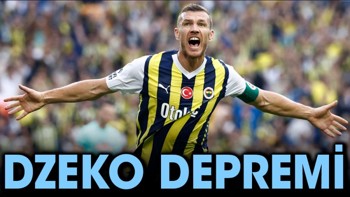 Fenerbahçe'de Dzeko depremi