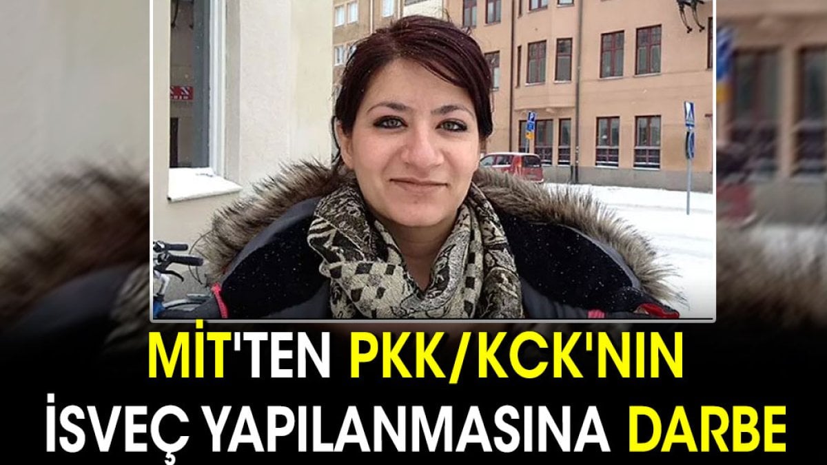 MİT'ten PKK'ya darbe! İsveç sorumlusu yakalandı